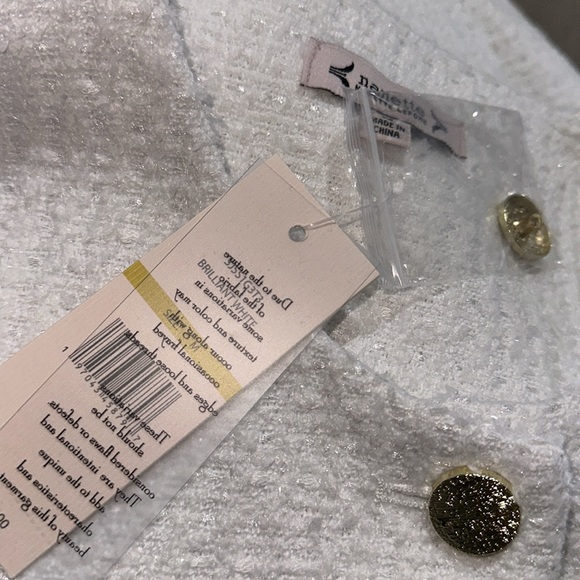 NWT Nanette Nanette Lepore Vest In Color Brillant White Medium - Picture 6 of 9